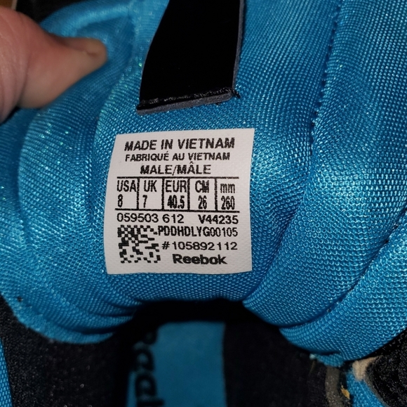 Men's Reebok Basketball Hightop - Picture 9 of 9